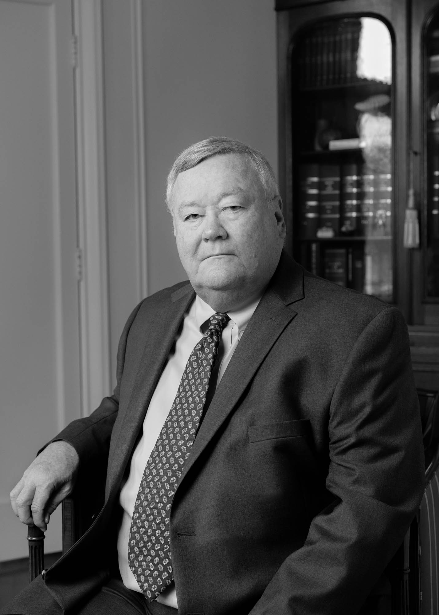 Portrait of lawyer in his New Orleans office