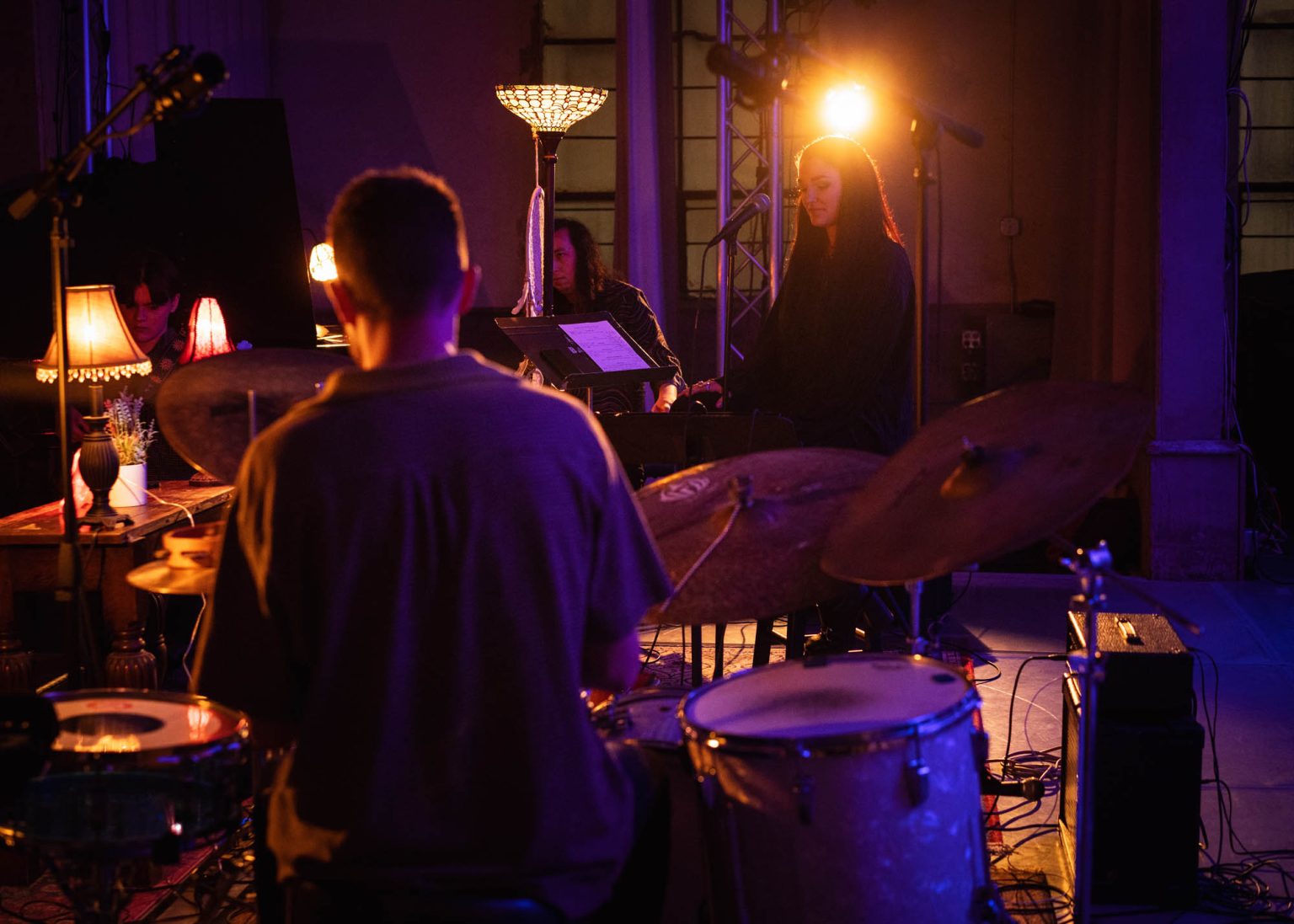 Youse band live on stage at Marigny Opera House